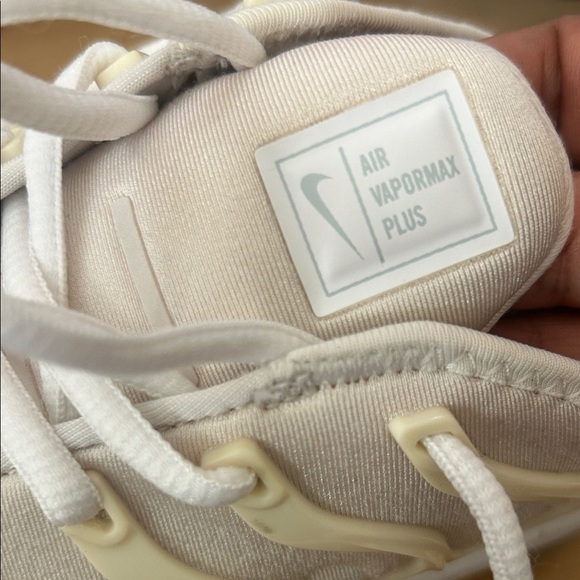 Nike Cream and White Athletic Sneakers main image 5